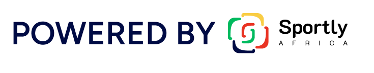 Powered by Sportly Africa logo lockup